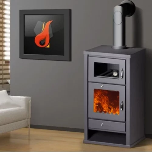 Poêle à bois avec Four 16 KW BELLEZA DELUXE