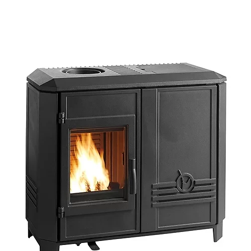 Poêle mixte INVICTA CAROLO MIX 6.5 kW