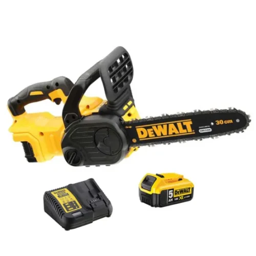 Tronçonneuse 18/54V XR guide de 30 cm – DEWALT – avec 1 batterie 18V 5.0AH – chargeur